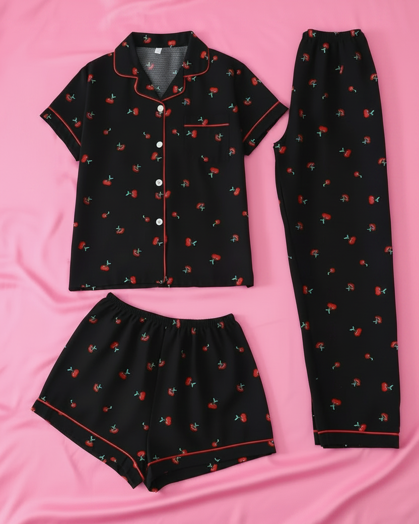 Sweet Cherry Pajama Set