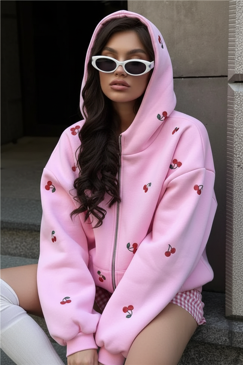 Cherry Pop Cloud Jacket