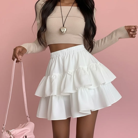 Twirl Princess Ruffle Mini Skort
