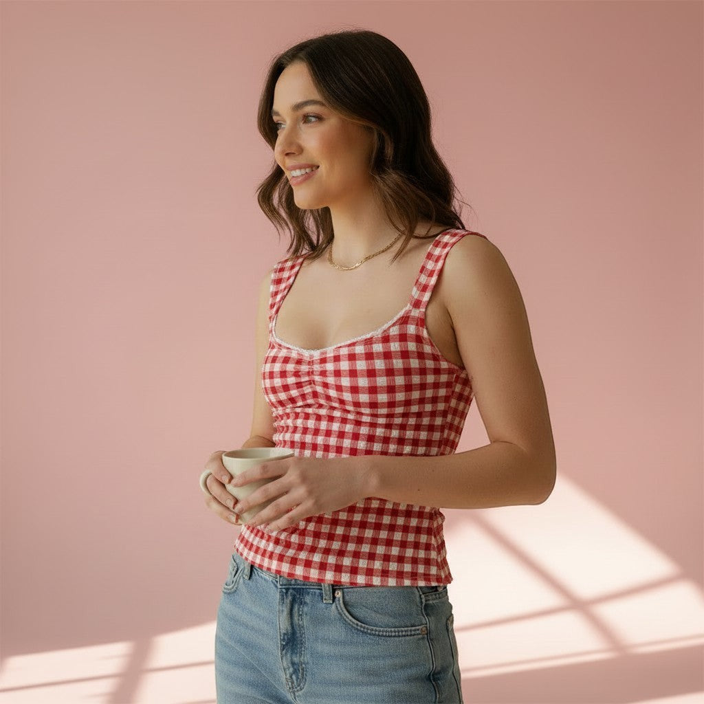 Cherry Picnic Dream Top