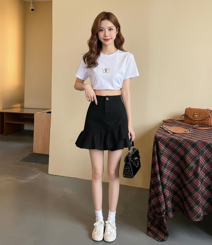 Babydoll Mini Skort ☁️