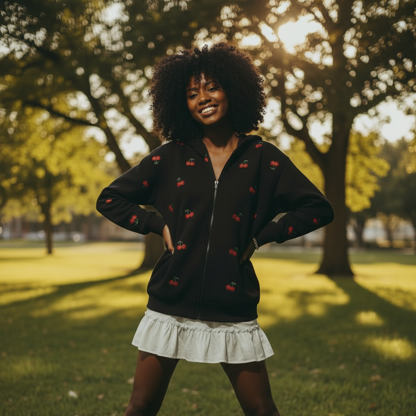 Cherry Pop Cloud Jacket