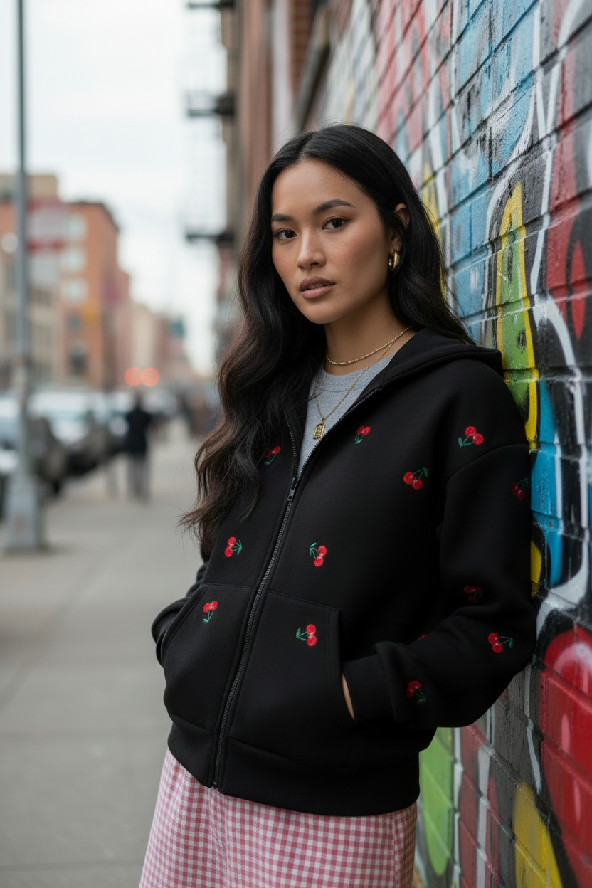Cherry Pop Cloud Jacket