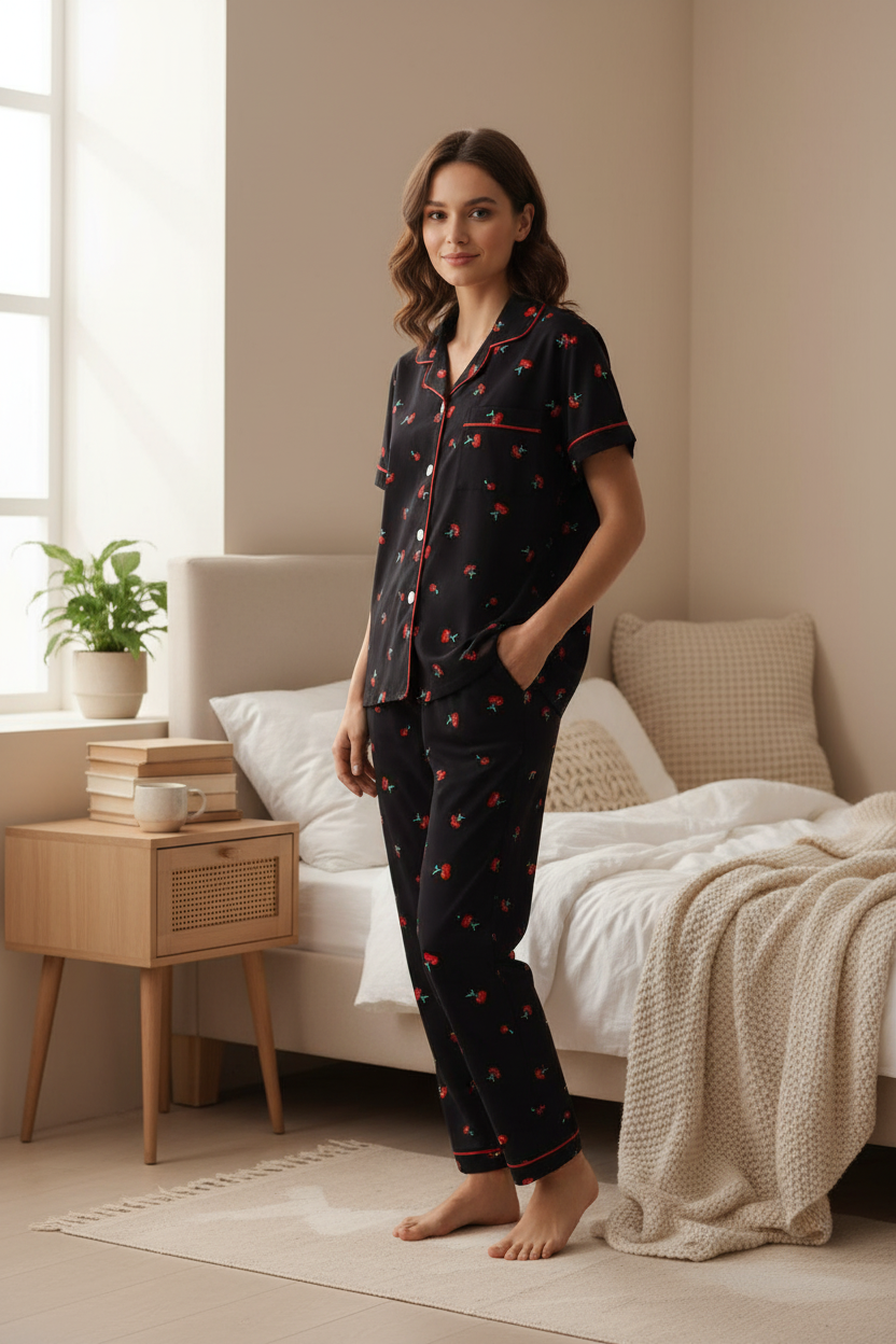 Sweet Cherry Pajama Set