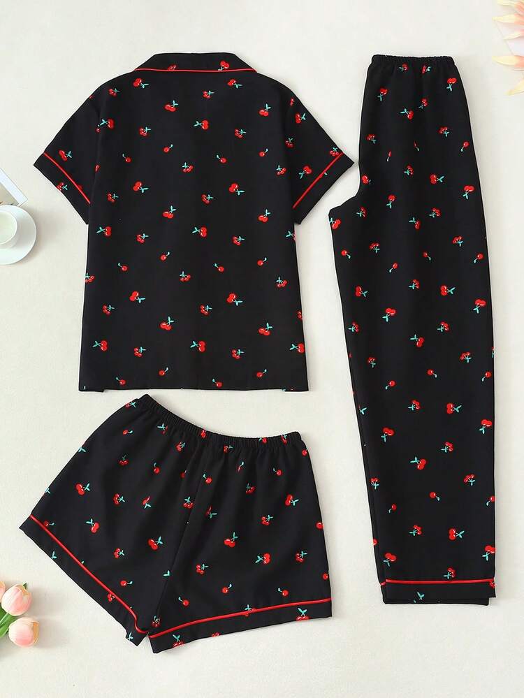 Sweet Cherry Pajama Set