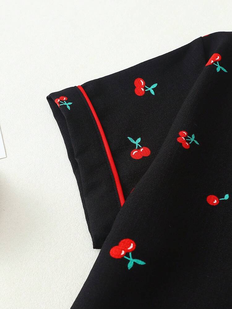 Sweet Cherry Pajama Set
