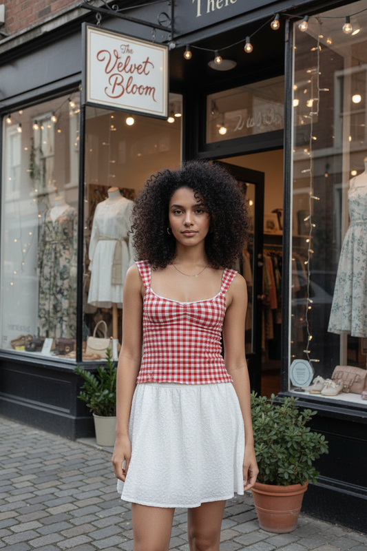 Cherry Picnic Dream Top