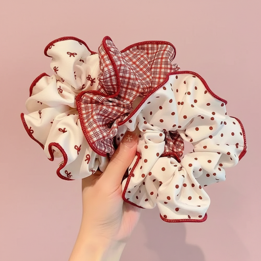 Cherry Girl Scrunchie