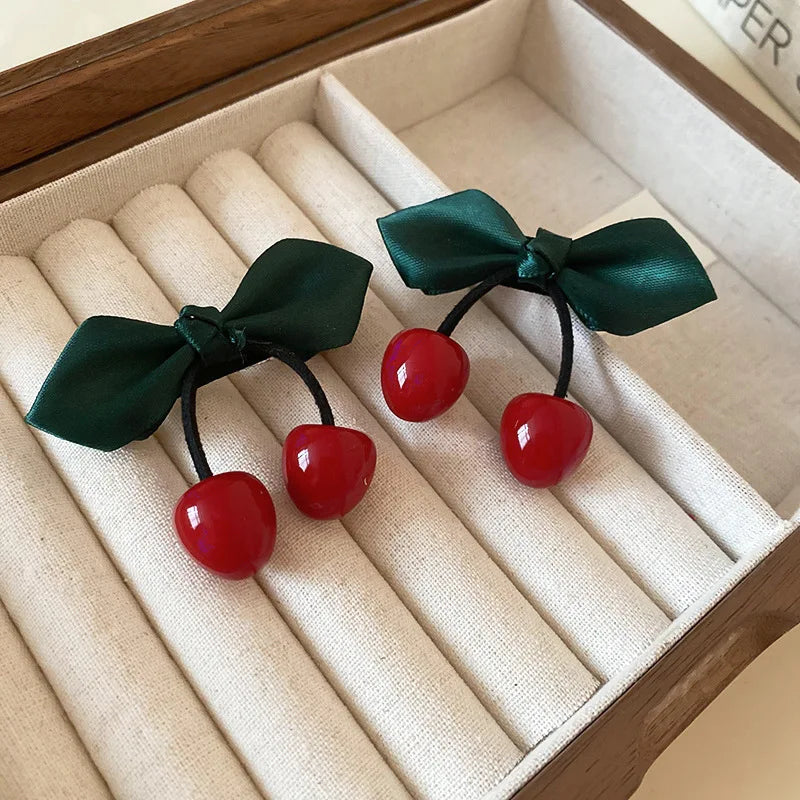 Cherry Mini Duckbill Hairclips