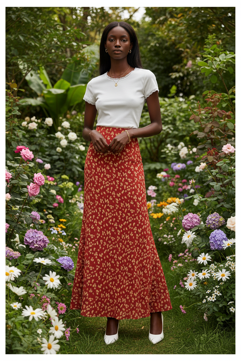 Cherry Crush Midi & Maxi Skirt
