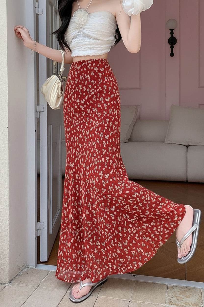 Cherry Crush Midi & Maxi Skirt