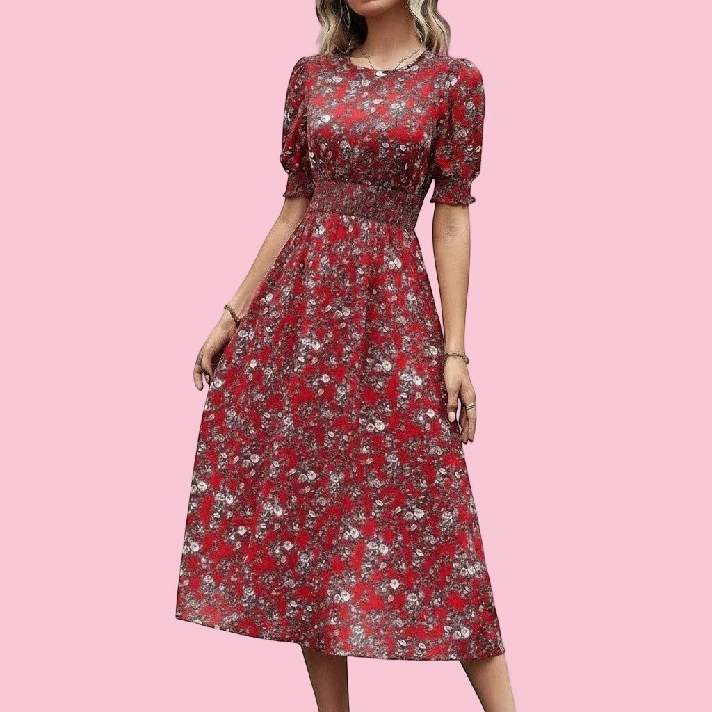 Cherry Meadow Tea Dress