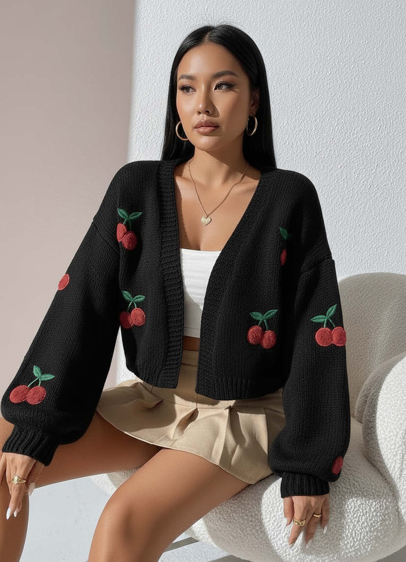 Sweet Cherry Knit