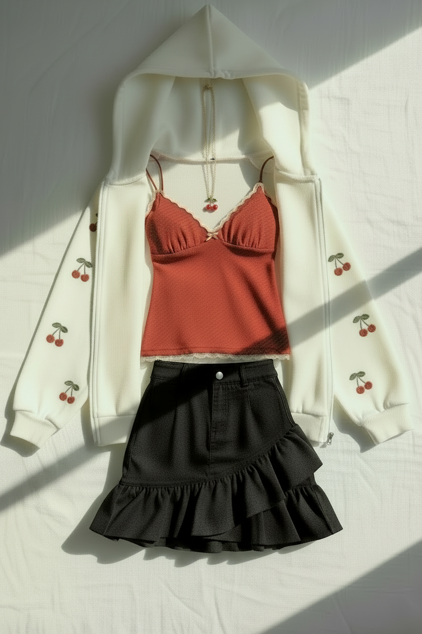 Mix and Match to Create Your Cherry Girl Fit! 🍒
